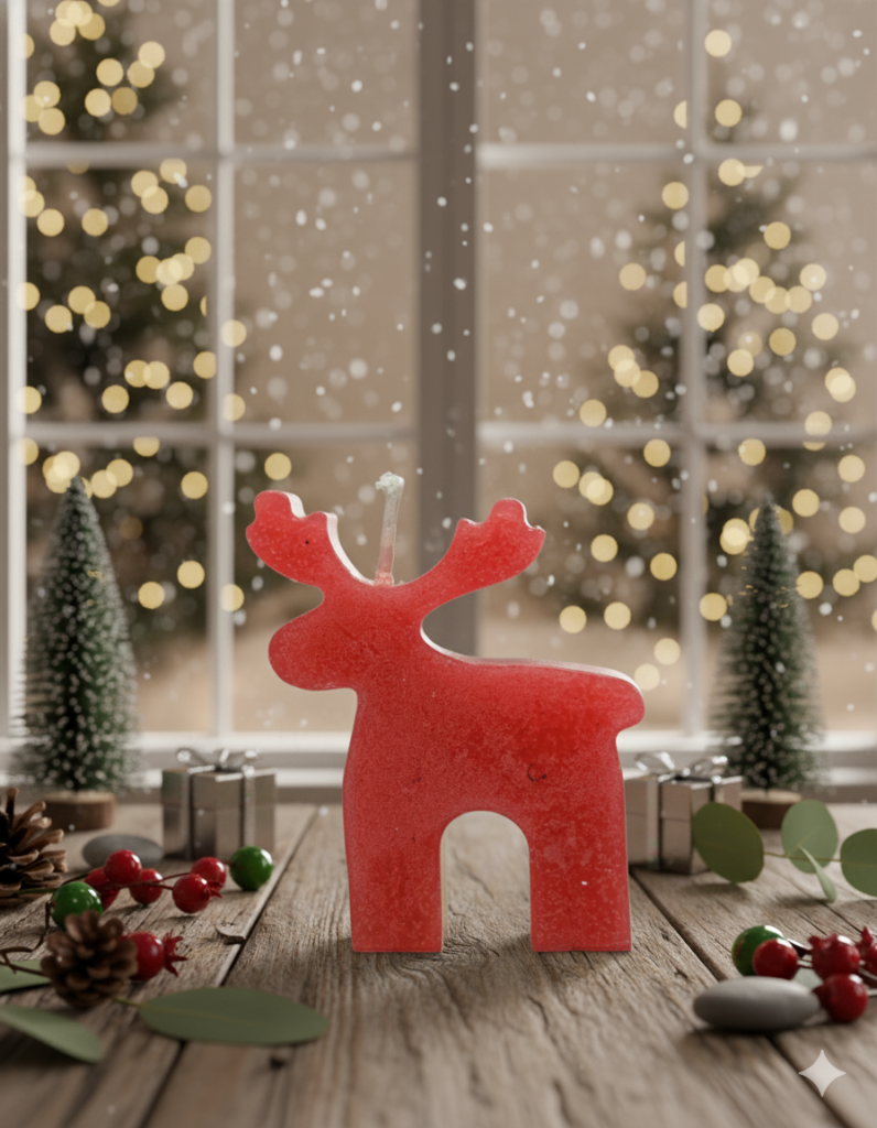 fusion essence cute snowman soya wax candle | handcrafted winter snowman decorative candle for christmas décor & festive gifting ⛄🕯️❄️