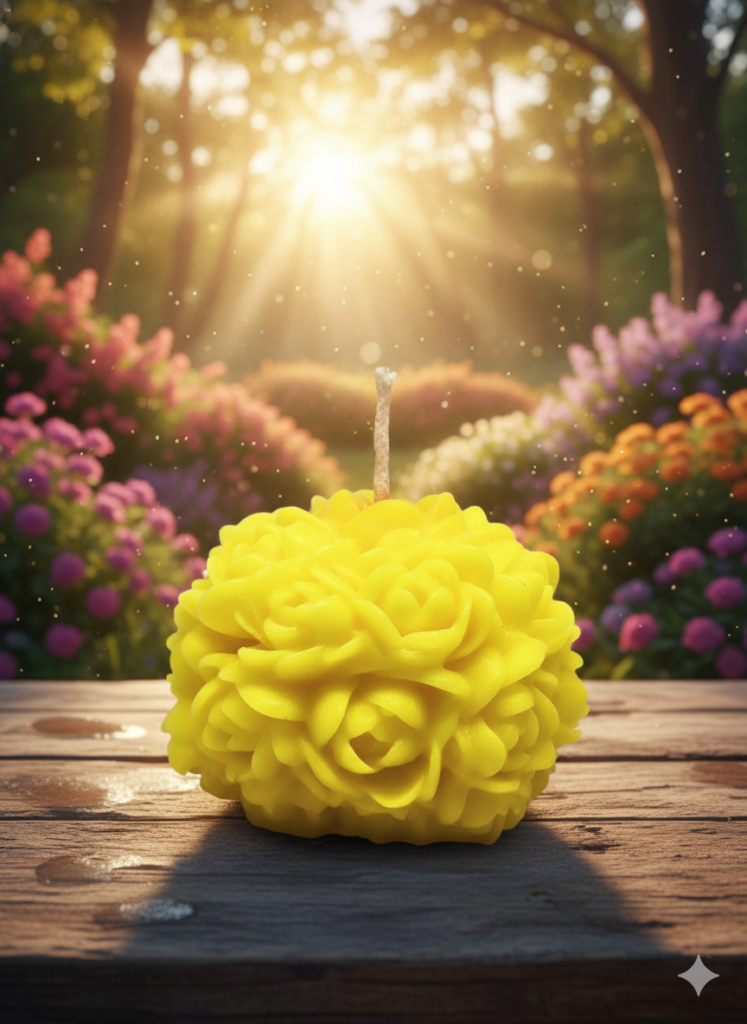 fusion essence lotus bloom soya wax candle | handcrafted decorative flower candle for home décor & gifting 🌺🕯️✨