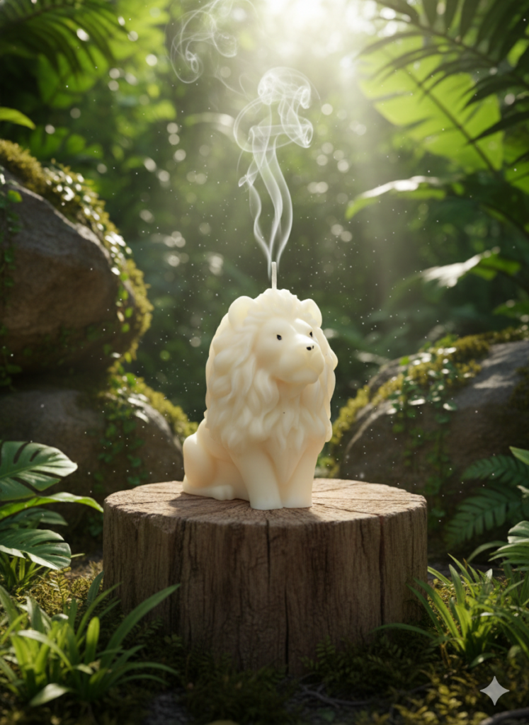 fusion essence happy kitty soya wax candle | handcrafted cute cat sculpture candle for home décor, cat lovers, kids' room, housewarming & unique gifting 🐱🕯️✨