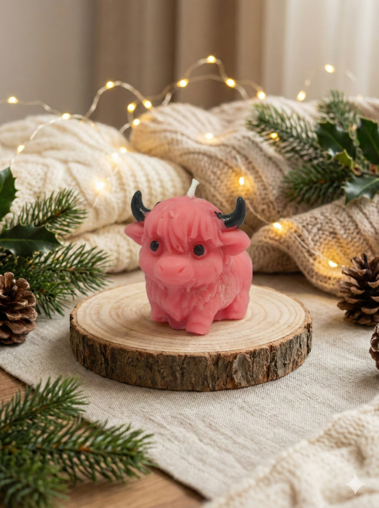fusion essence cute elephant calf soya wax candle | handcrafted baby elephant decorative candle | animal sculpture candle for kids' room, nursery, baby shower, birthday, home décor, housewarming & gifts