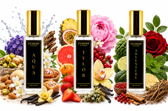Fusion Essence Summer Escape Trio Perfume Set for Men & Women | 3 x 20ml Extrait de Parfum | Fresh & Long Lasting Everyday Fragrance Collection | Aqua, Tylor & Adventure