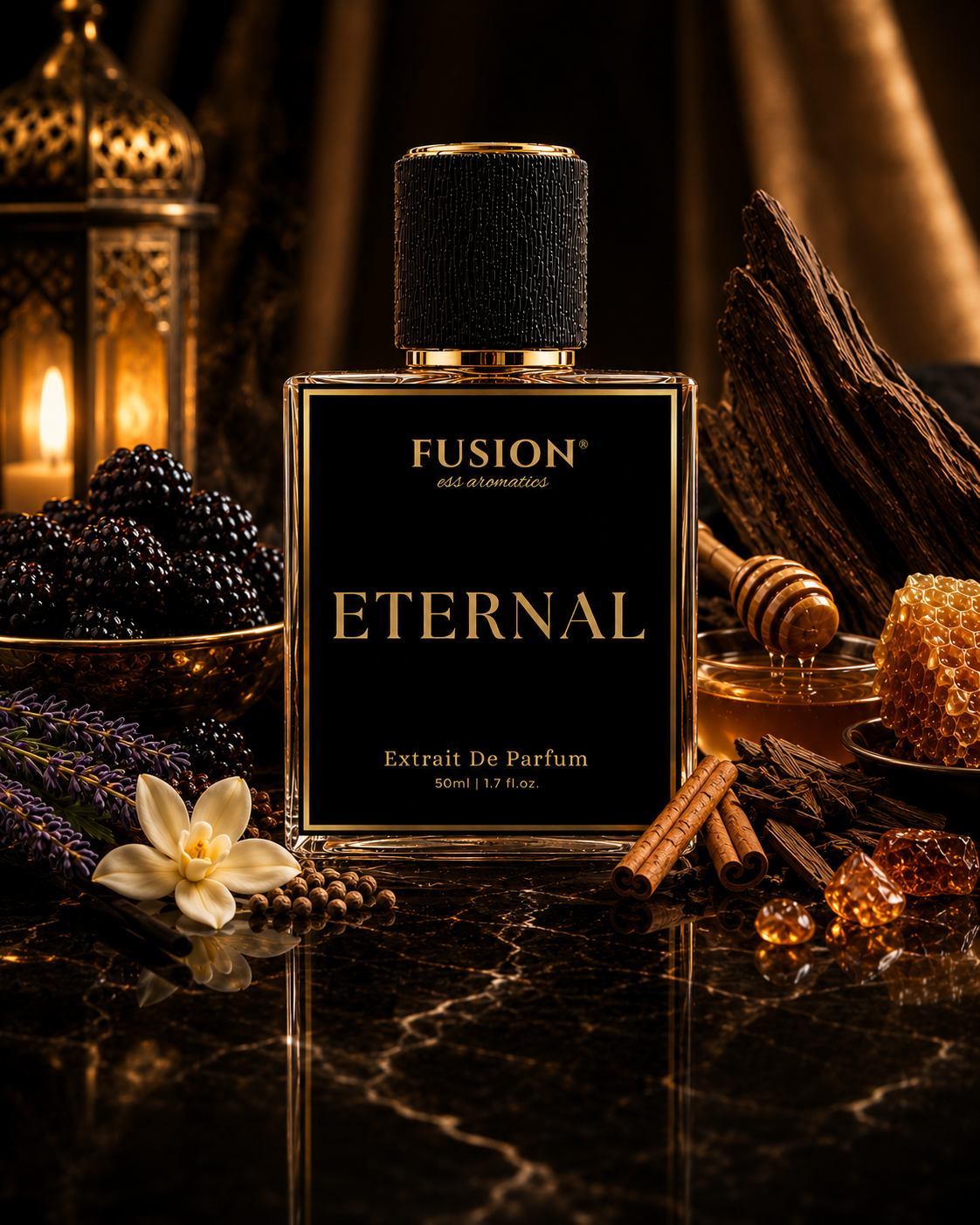 fusion essence eternal extrait de parfum unisex | long lasting oud woody oriental fragrance | blackberry, frankincense, honey, oud & ambergris notes fusion essence eternal extrait de parfum unisex | long lasting oud woody oriental fragrance | blackberry, frankincense, honey, oud & ambergris notes