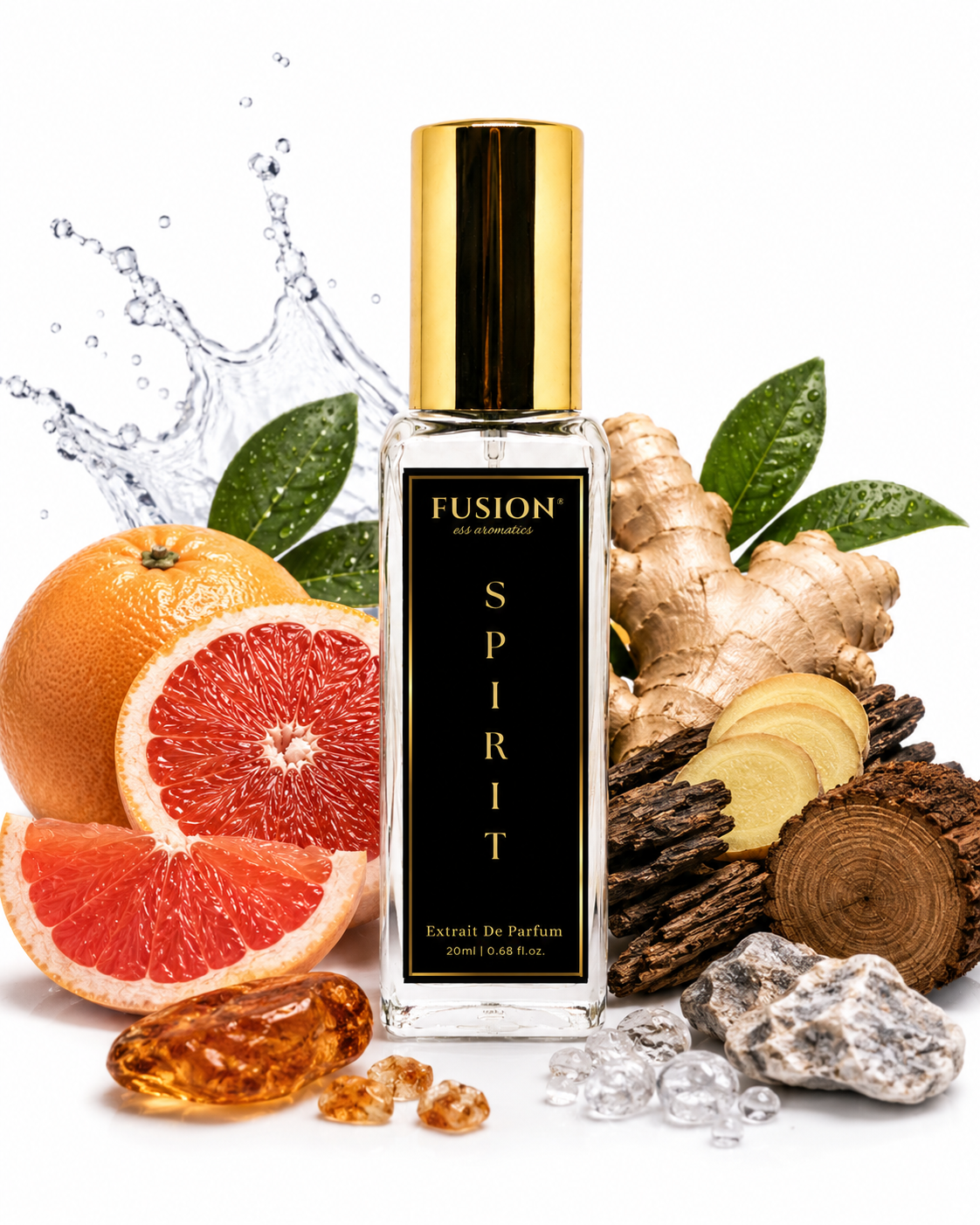 fusion essence spirit extrait de parfum for men | long lasting fresh woody fragrance | grapefruit, ginger, ambroxan & rich wood notes fusion essence spirit extrait de parfum for men | long lasting fresh woody fragrance | grapefruit, ginger, ambroxan & rich wood notes