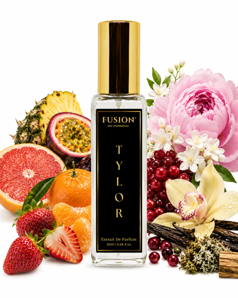fusion essence tylor extrait de parfum for women | long lasting floral fruity fragrance | passionfruit, strawberry, peony, vanilla orchid & musk notes